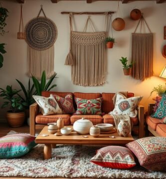 Affordable boho home decor ideas on a budget