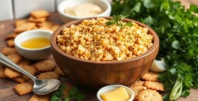 Old-Fashioned Cracker Dressing
